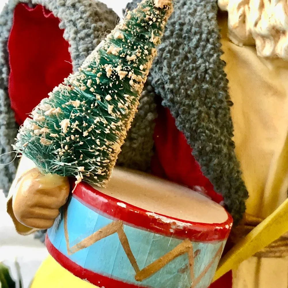 Midwest Imports Paper Mache & Resin Santa Claus Figurine St. Nick